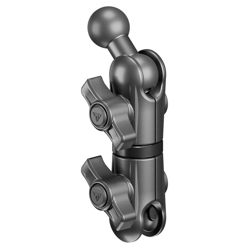 Tackform DURALOCK 20mm Ball and Socket Arm 385 ExtensionDropdown Kit  Long Reach  6061T6 CNC Billet Aluminum  NOT Compatible with 1  B Sized Systems  Black Knob